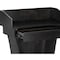 Adiroffice Wood Floor Stand-Up Podium Lectern with Storage Drawer in Black ADI661-012-BLK-MK - alternate 9